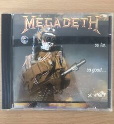 MEGADETH SO FAR SO GOOD SO WHAT CD 1988