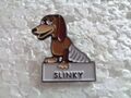 Disney Toy Story Slinky der Hund ausgestellt signiert Metall Anstecknadel