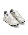 Sneakers Uomo Philippe Model Tropez Haute In Camoscio Bianco cod. TKLU W007