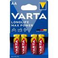 4x LR6 Mignon AA Varta LONGLIFE Max Power vormals Max-Tech 1,5Volt Blister 4706