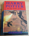 Harry Potter and the Goblet Of Fire von J.K. Rowling - gebundenes Buch