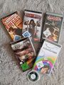 PSP Spiele Konvolut - 5 Spiele in Verpackung und 1 Spiel ohne Verpackung