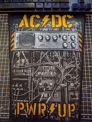 ACDC PWR UP Tour Back Patch