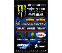 YAMAHA STAR KIT STICKERS MONSTER ENERGY/ 40-50-117