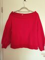 🅰️ Damen Mädchen Pullover Pulli Sweatshirt Carmenshirt Oberteil von H&M Gr. S