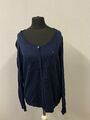 Tommy Hilfiger Damen Cardigan Gr. M Strickjacke Frauen Langarm Basic N145