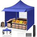 Pavillon 3x3m Wasserdicht Faltpavillon Partyzelt Gartenzelt Marktzelt Pavillion