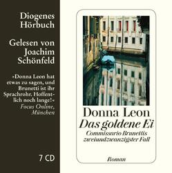 Das go*dene Ei | Donna Leon | Commissario Brunettis zweiundzwanzigster Fall | CD