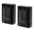 2x Blumax Akku für Panasonic VW-VBY100  HC-V10, ,V500M,  V700M, 890 mAh