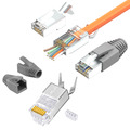 RJ45 Stecker CAT7 Crimp Netzwerkstecker Verlegekabel LAN Patch Kabel CAT 7 / 6a