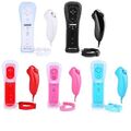 2 in 1 Remote MotionPlus Controller Fernbedienung Nunchuk für Nintendo Wii Wii U