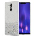 Hülle für Huawei MATE 20 LITE Schutz Handyhülle TPU Silikon Case Cover Glitter