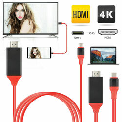 USB 3.1 USB-C auf HDMI Kabel Adapter Typ-C 4K HDTV für PC Macbook Samsung Huawei