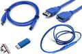 0.3m 0.5m 1m 1.5m 2m 3m 5m USB 3.0 Kabel Verlängerung Verlängerungskabel St./Bu.