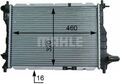 MAHLE Kühler Wasserkühler Motorkühlung Motorkühler BEHR CR 944 000S