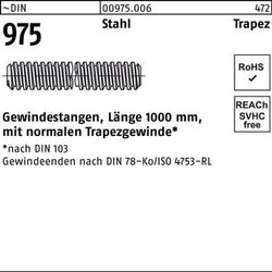 Gewindestange TR 44 x 7 x 1000mm DIN 975 Trapezgewinde Stahl