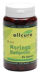 MORINGA BLATTPULVER Bio Kapseln 90 St Kapseln