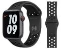 Original Apple Nike Sport Armband M/L 38/40/41mm MX8C2ZM/A Anthracite/Black Gut