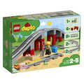 LEGO DUPLO Eisenbahnbrücke und Zug Schienen 10872 NEU OVP