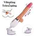 Vibrator mit 10 Teleskopmodi Stoßfunktion, Anal Stimulator,Heizung,Sexmaschine