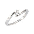 ZEEme Ring 925 Sterling Silber rhodiniert Zirkonia weiß Damen NEU Zeeme Silber