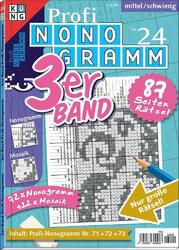 Profi-Nonogramm 3er-Band Nr. 24 Conceptis Puzzles