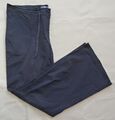 Hose Damen Größe 44/46 dunkel blau Stoffhose lange Hose Taschen Tunnelzug Sommer