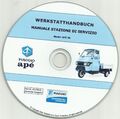 APE 50 Werkstatthandbuch / Reparaturanleitung auf CD Deutsch