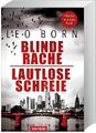 Blinde Rache / Lautlose Schreie - Leo Born [Taschenbuch, Weltbild]