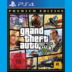 GTA 5 Grand Theft Auto V PS4 Premium Edition PlayStation 4 Neu OVP