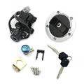 Motorrad Zündschloss Kraftstoff Gas Kappe Sitz Lock Kit für for for Suzuki