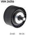 SKF Umlenkrolle Zahnriemen VKM 26056 60mm für VOLVO V90 2 235 S90 234 XC60 246 1