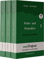 Pride and Prejudice / Stolz und Vorurteil - Teile 1-3 Hardcover (Buch + 3 MP3...