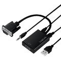 LogiLink Konverter VGA m. Audio zu HDMI konform m.High Spee CV0060 (405279202807