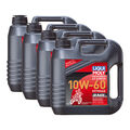 4x LIQUI MOLY 3054 Motorbike 4T Synth Motoröl Offroad Race 10W-60 4L