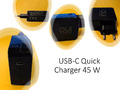 USB-C Schnellladegerät | 45 W | USB-C Fast Charger | QC 4+ | PD 3.0 | 5V-20V/3A