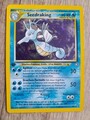 Pokemon Karte Seedraking Kingdra 1 Edition Neo Genesis 8/111 Holo Rare Deutsch