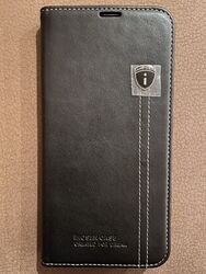 ECHT LEDER HANDYTASCHE SCHUTZ HÜLLE WALLET BOOK FLIP MAGNET ETUI CASE HANDYHÜLLE