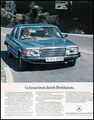 Mercedes W 116 S-Klasse, originale Werbung 1976  280S  280SE  350SE  450SE