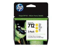 HP Designjet 712 - Packung 3 Tintenpatronen Gelb 29 ML 3ED79A