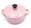 Le Creuset Poterie Mini Cocotte 10 cm 0,2 L Chiffon Pink Metallic