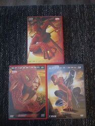 Spiderman 1-3 DVD + Extras Neuwertig