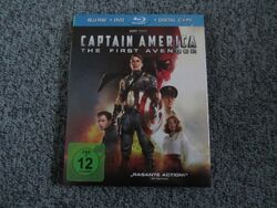 Blu-ray Disc / DVD : CAPTAIN AMERICA - The First Avenger Marvel aus Sammlung !!!