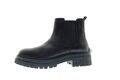 Geox Stiefelette Chelsea Boots Damen Schuhe Leder Gr. 37 Schwarz