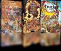 TERRY PRATCHETT PAKET: MUMMENSCHANZ+HELLE BARDEN+TRUCKER - 3 ROMANE DES GENIES!