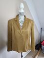 Taifun Jacke Blazer vegan Wildlederoptik Nubuk Gr. 44 cognac Sakko