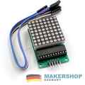 FERTIG AUFGEBAUT - Led Dot Matrix Display Modul 8x8 Arduino MAX7219 Raspberry