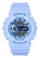 Casio Baby-G Analog Digital Blaues Zifferblatt Harzarmband BA-110YK-4A Damenuhr