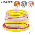 Neon COB LED Streifen 230V Stripe Lichtleiste Lichtband Strip Lichtschlauch 220V