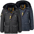 Geographical Norway Herren Luxus Parka Outdoor Sehr Warm Winter Jacke Ski Mantel